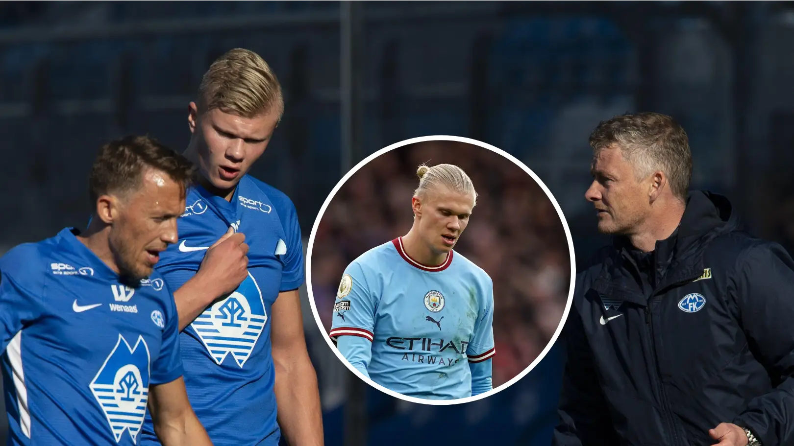 The brutal first comment Ole Gunnar Solskjaer made to Erling Haaland