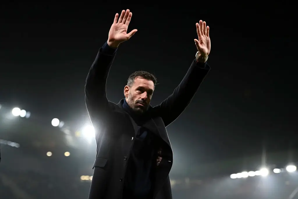 Ruud van Nistelrooy saw his United side put in an impressive display against Leicester (Credit:Getty)