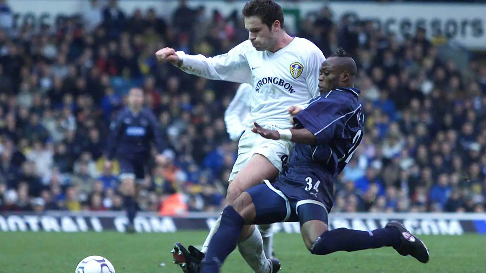 Taribo West played in the Premier League for Derby County between 2000 and 2001 (Image: Getty)