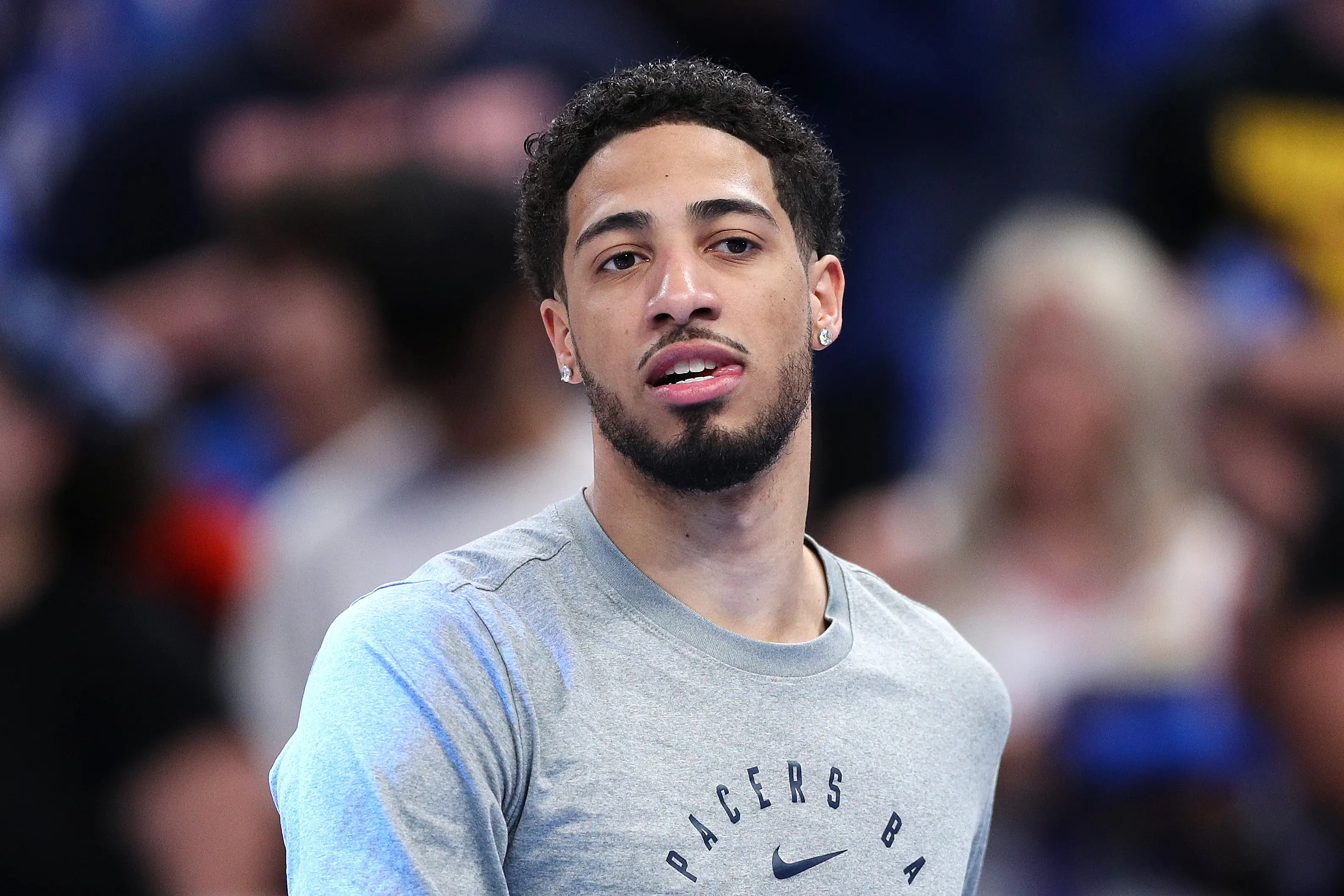 Tyrese Haliburton suffered an injury during Game 7 of the NBA Finals { Photo by Justin Ford/Getty Images}