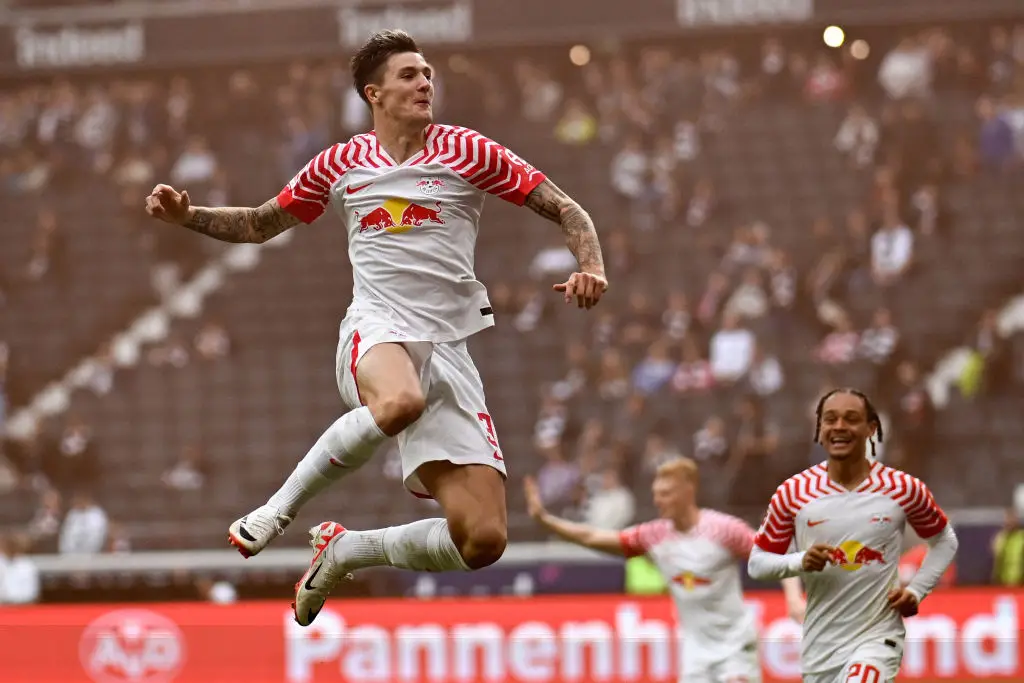 Sesko netted 14 goals in 31 games in his first season with RB Leipzig. (Image: Getty)