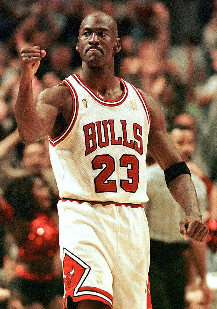 Michael Jordan playing for the Chicago Bulls (Image: Getty)