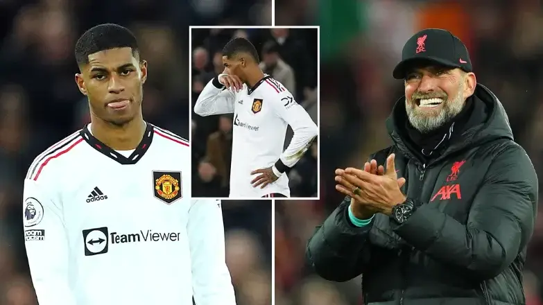 Marcus Rashford breaks silence with defiant message after Man United lose 7-0 to Liverpool