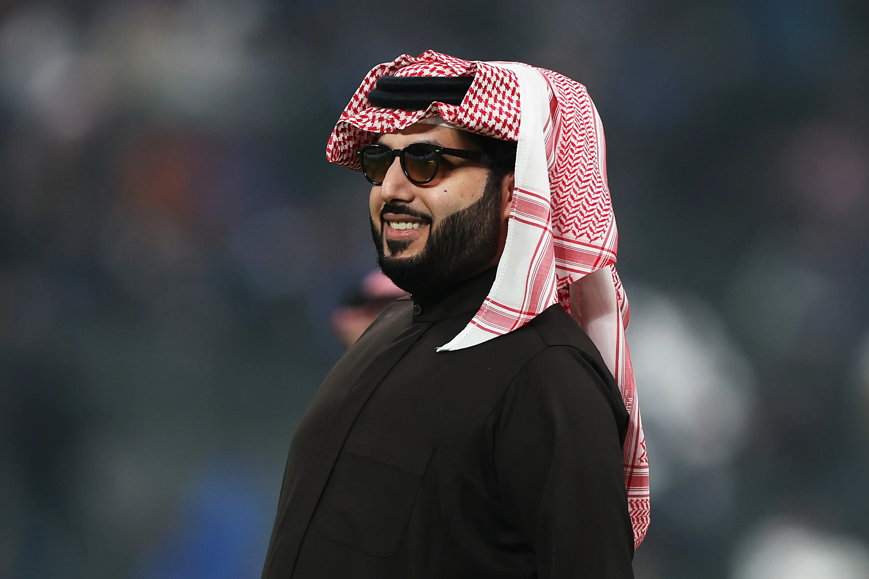 Turki Alalshikh hopes to make Tyson Fury vs. Anthony Joshua. Image: Getty