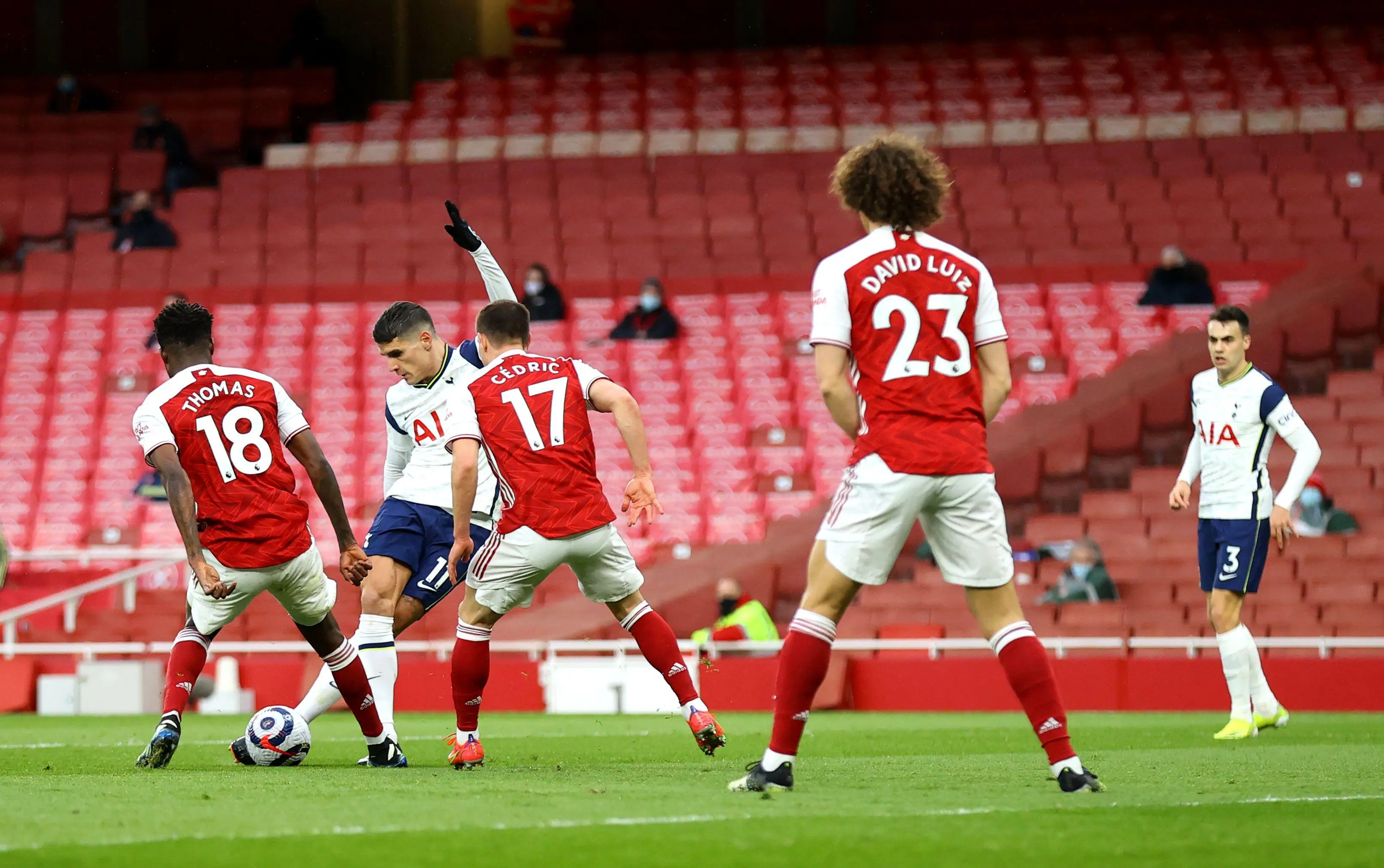 Erik Lamela won the 2021 Puskas Award for his superb rabona in the north London derby (Image: Alamy)