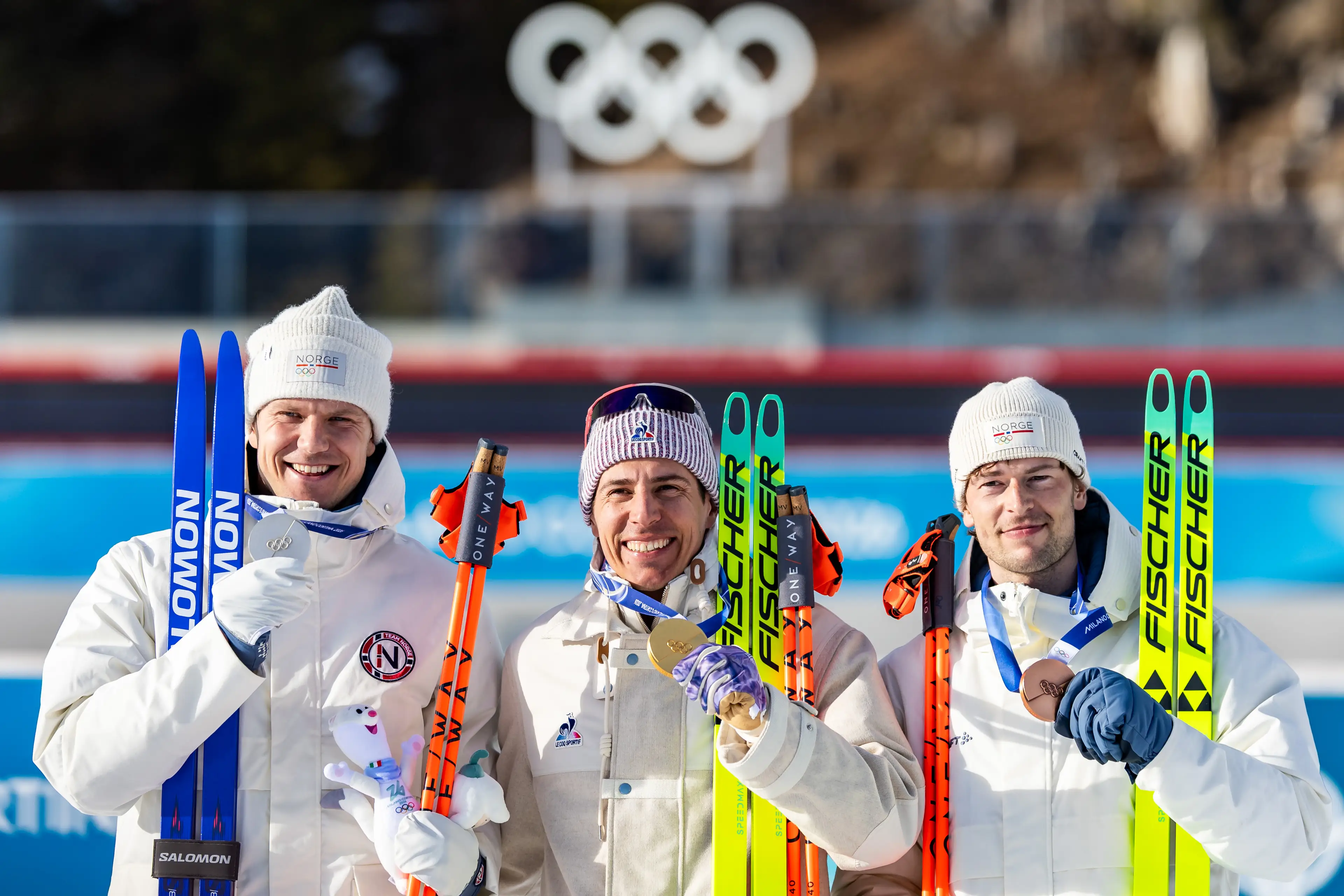 Sturla Holm Laegreid won a second bronze medal. Image: Getty