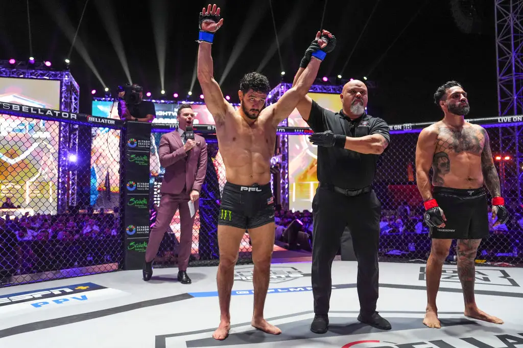 Aaron Pico won his last MMA fight by first round TKO. (Image: Getty)