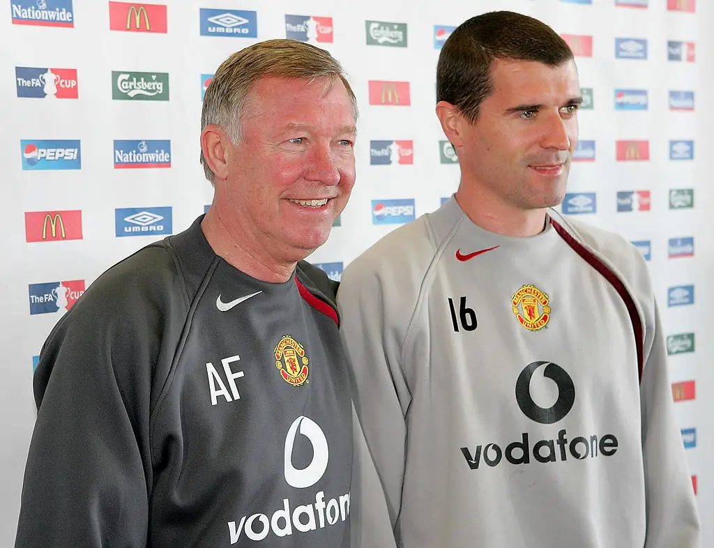 Sir Alex Ferguson and Roy Keane in 2005 (Credit:Getty)