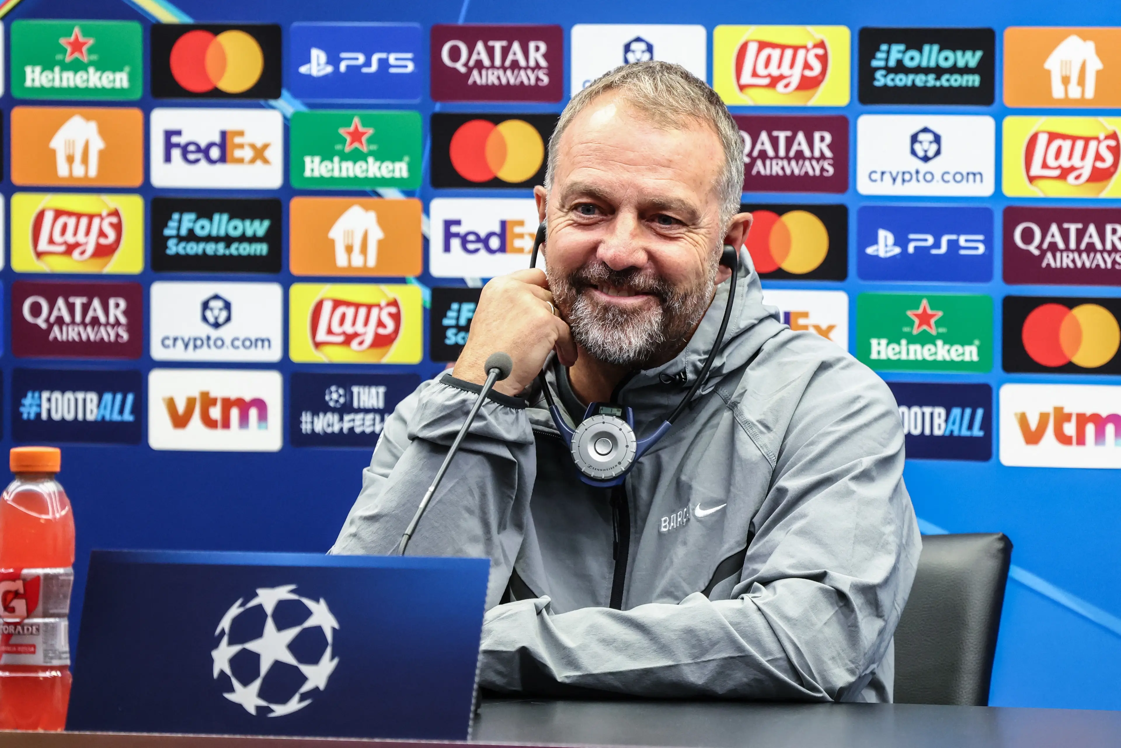 Hansi Flick took the reins at Barcelona in May 2024. Image: Getty