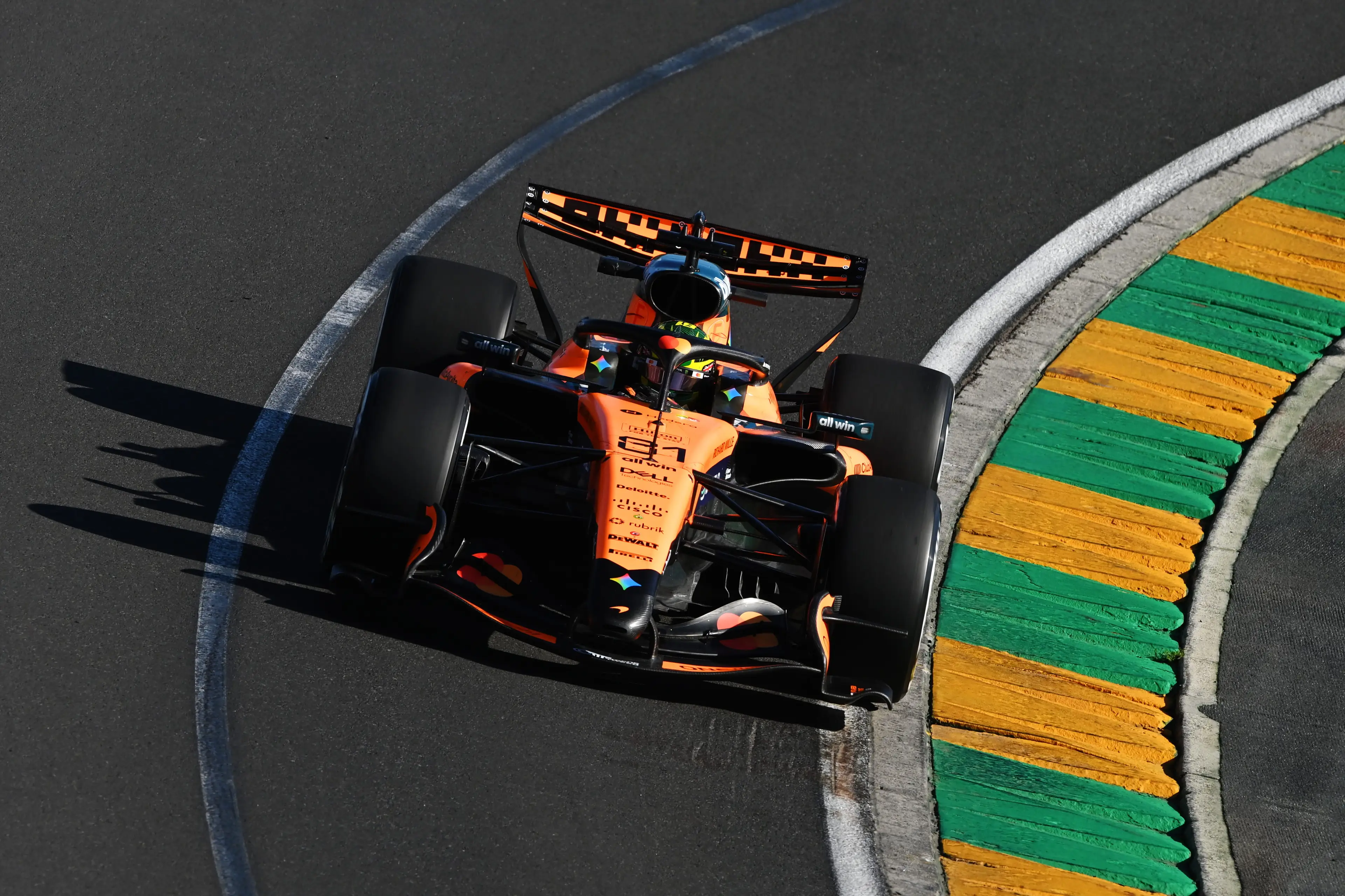 Oscar Piastri was fastest in FP2 for McLaren (Image: Getty)