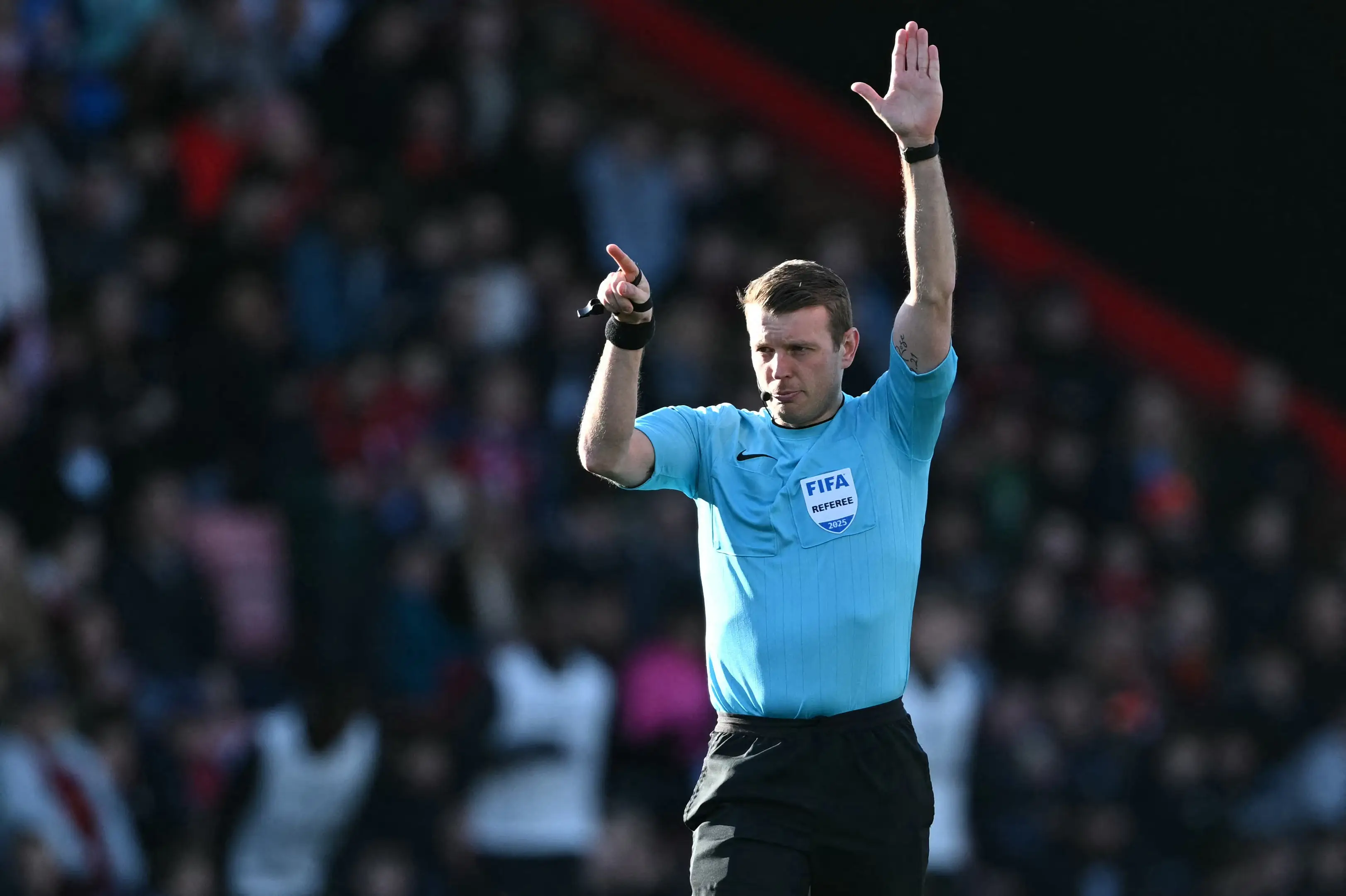 Officials can now call on technology to decide offside decisions. Image: Getty