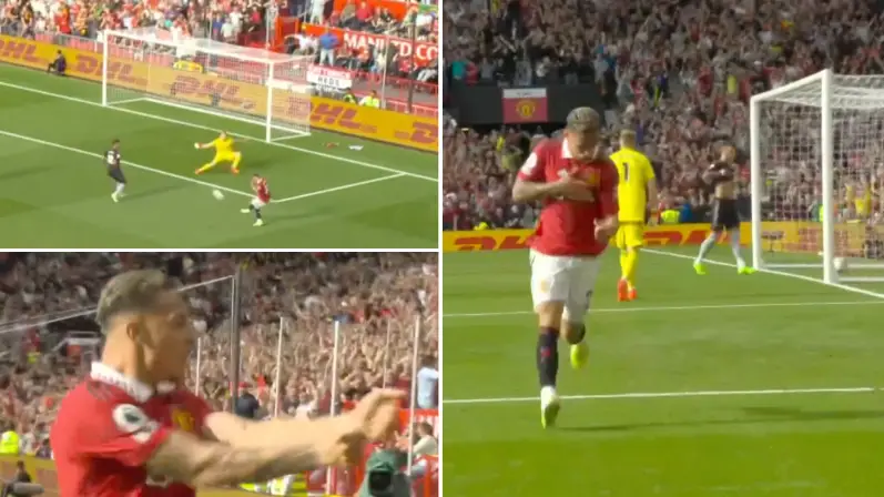 Antony announces his arrival at Manchester United with dream debut goal against Arsenal