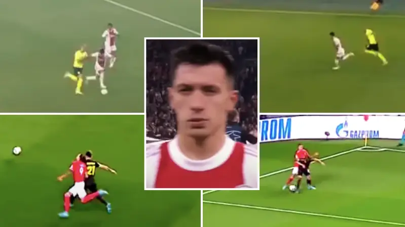 Footage Shows Imminent Manchester United Signing Lisandro Martinez Pocketed Erling Haaland And Darwin Nunez