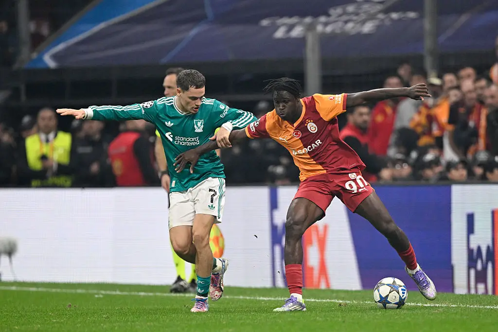Florian Wirtz failed to impress during Liverpool's Champions League loss to Galatasaray. (Image: Gerrit van Keulen/Soccrates/Getty Images)
