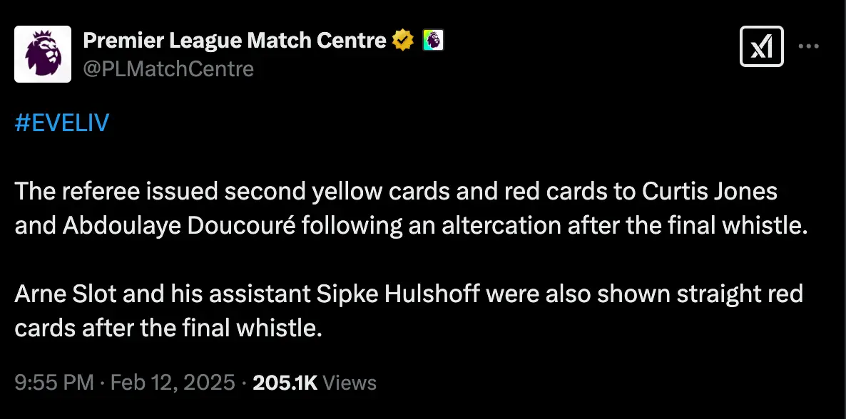 Image: Twitter/@PLMatchCentre