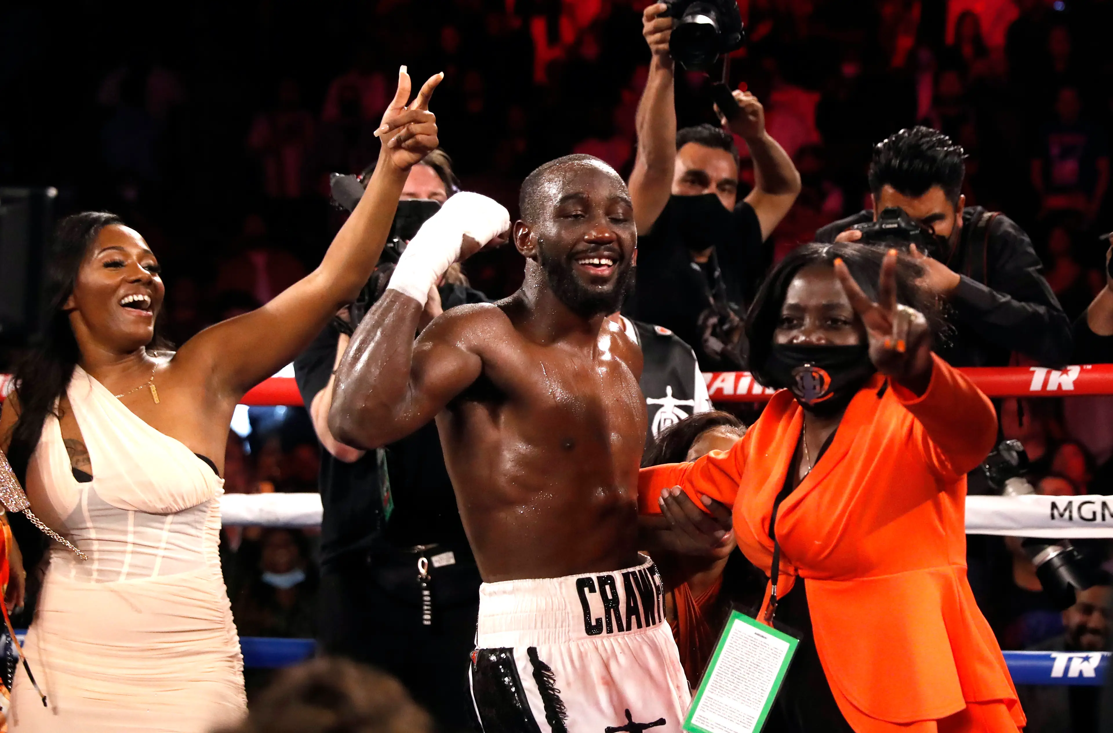 Crawford's relationship with his mother improved. Image: Getty