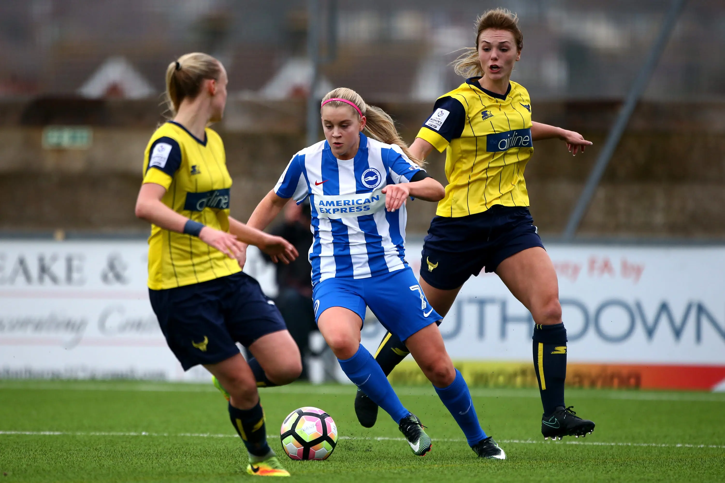 Alessia Russo started her senior career at Brighton before playing at college levels in the US (Image: Getty)