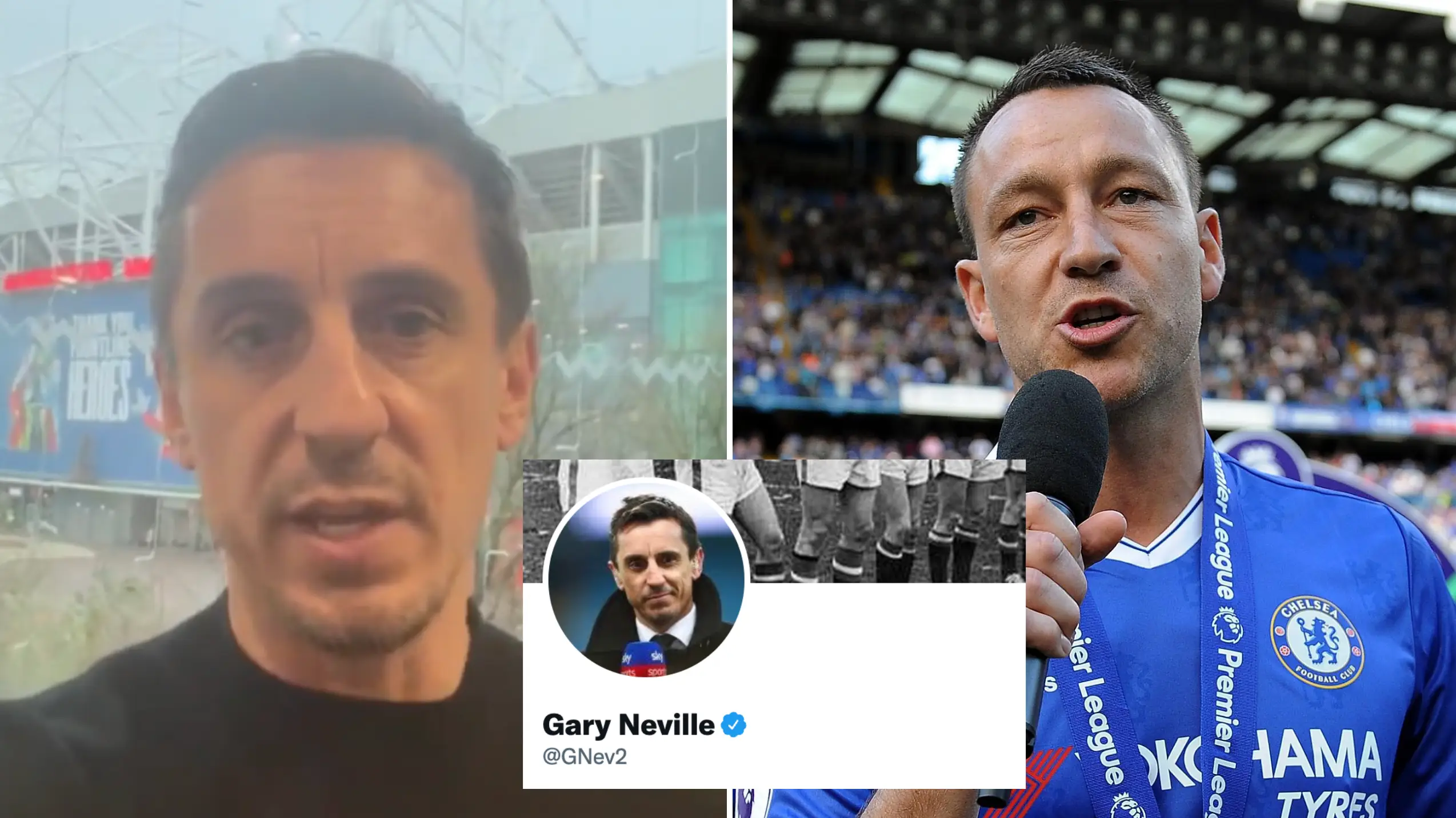 Gary Neville Keeps It Real After John Terry Says He Deserves An MBE, It's Gone Viral