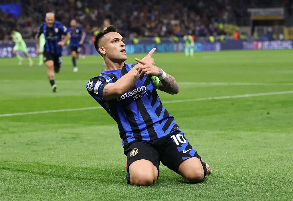 Inter Milan booked their spot in the Champions League final with a win over Barcelona. (Image: Getty)