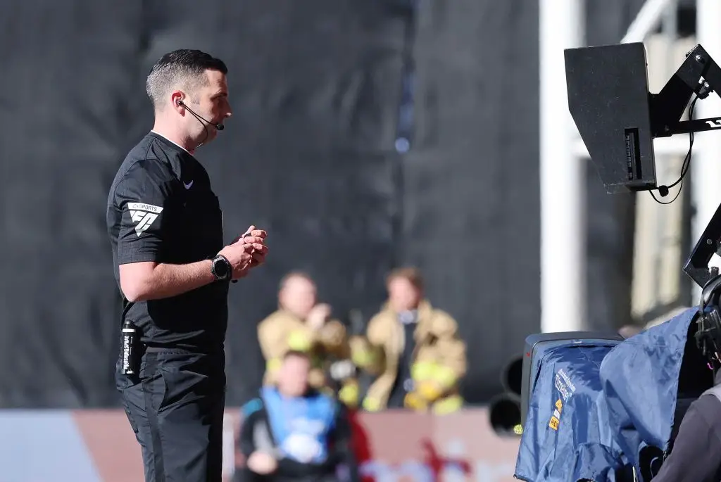 Michael Oliver is a Premier League referee (Credit:Getty)