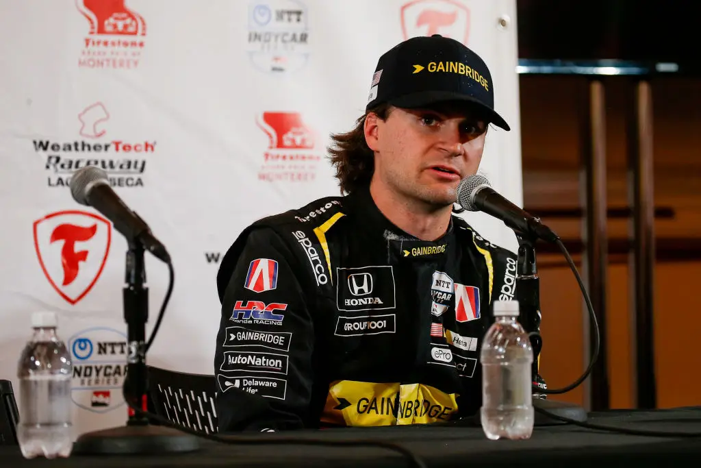 Colton Herta is a leading contender to race in F1 for Cadillac in 2026 (Image: Getty)