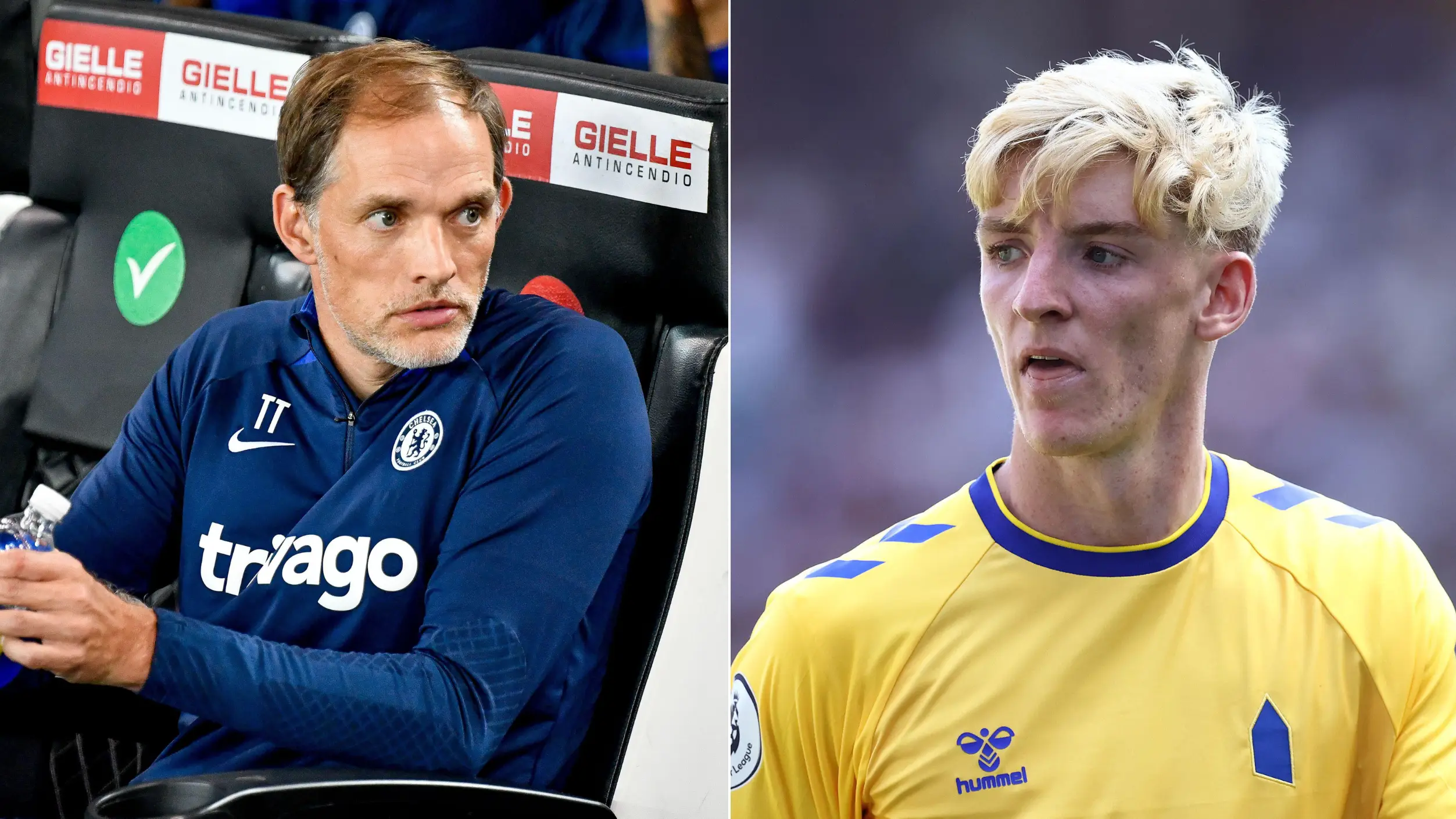 Chelsea bid over £40 million for Everton youngster Anthony Gordon