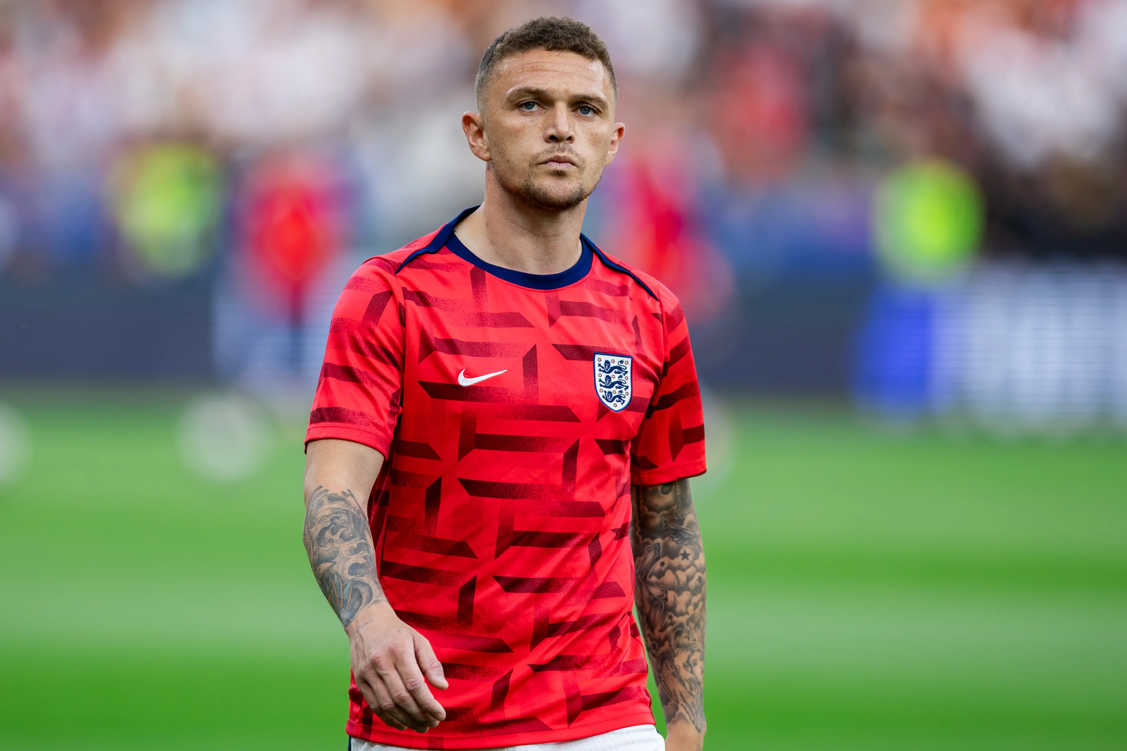 Kieran Trippier during Euro 2024. Image: Getty