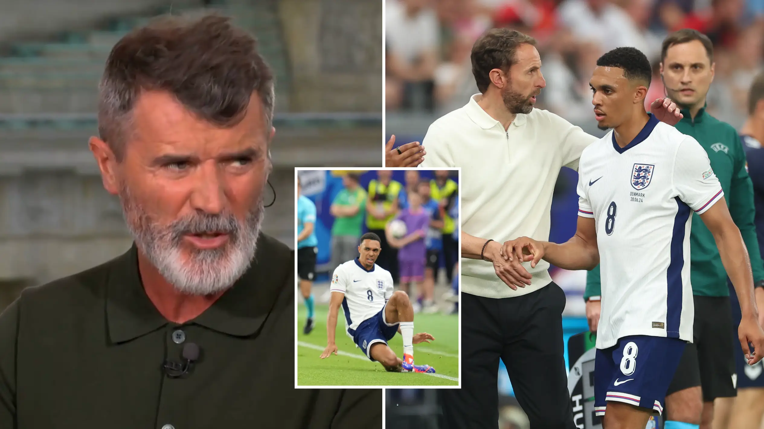 Roy Keane brutally dismantles England's Trent Alexander-Arnold midfield experiment at Euro 2024