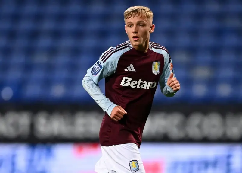 Aston Villa winger Cole Brannigan pictured (Image: Getty)