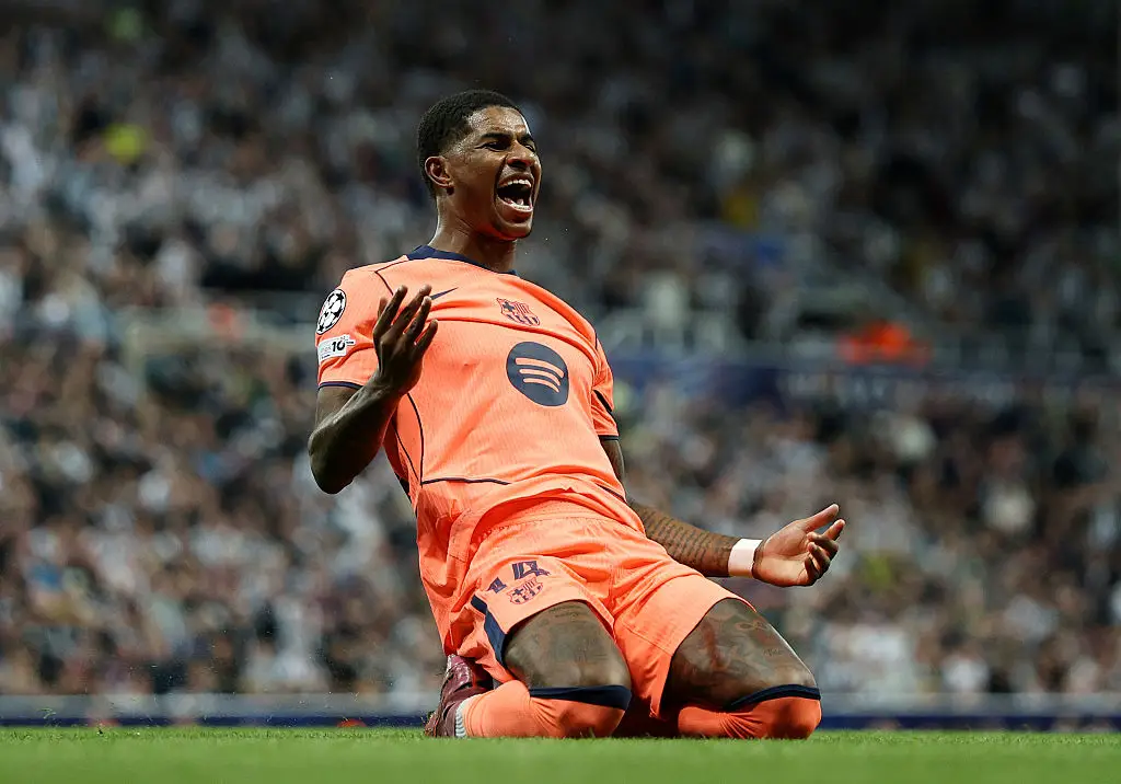 Rashford has impressed since joining Barcelona last summer. (Image: Michael Regan - UEFA/UEFA via Getty Images)
