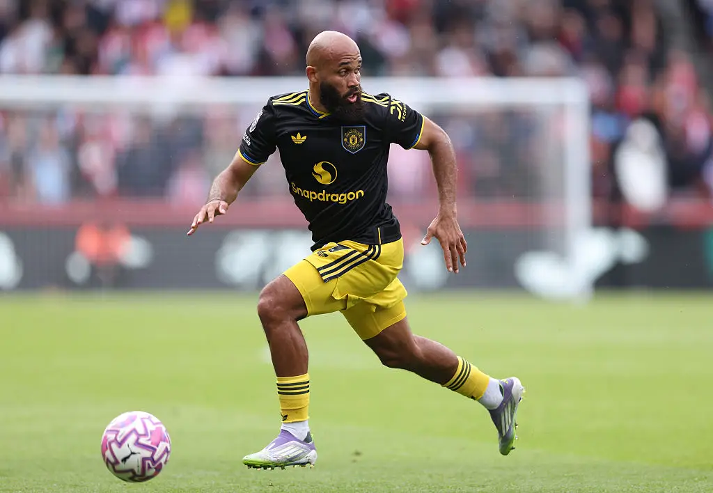 Bryan Mbeumo in action for Man Utd (Credit:Getty)