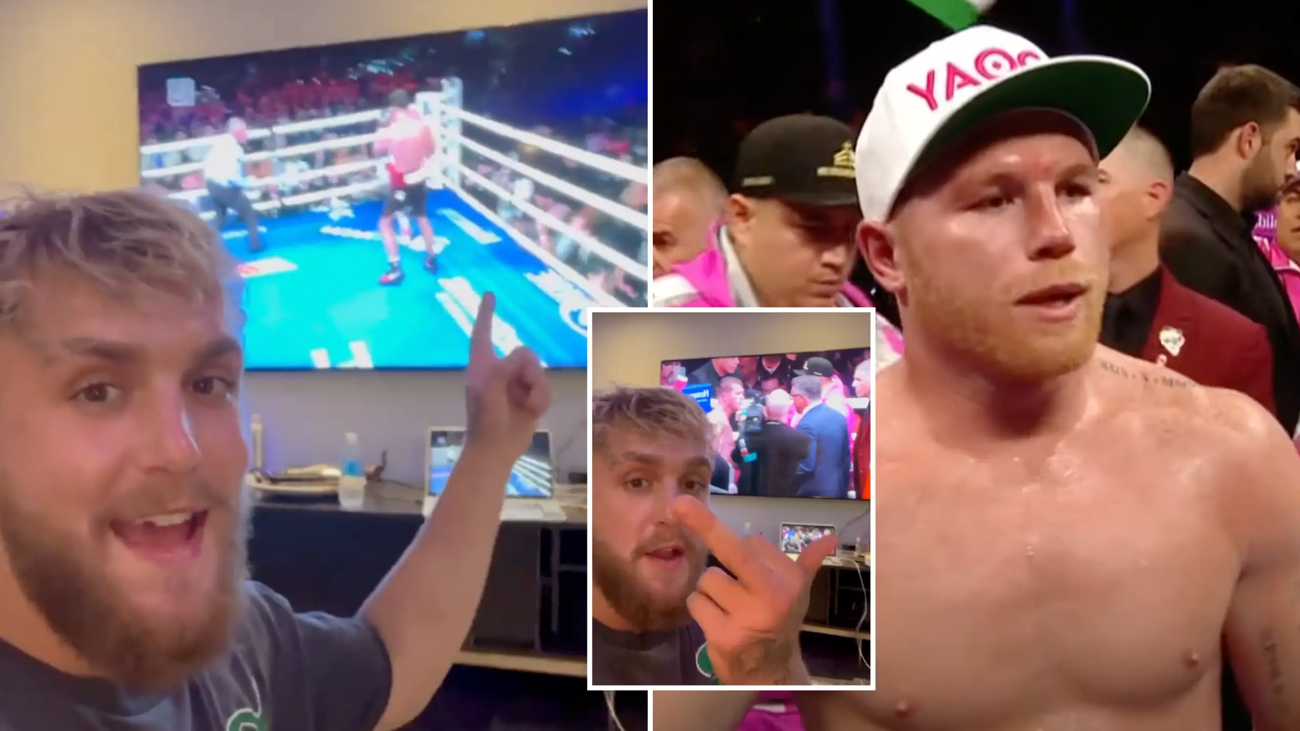 Jake Paul/Twitter & DAZN