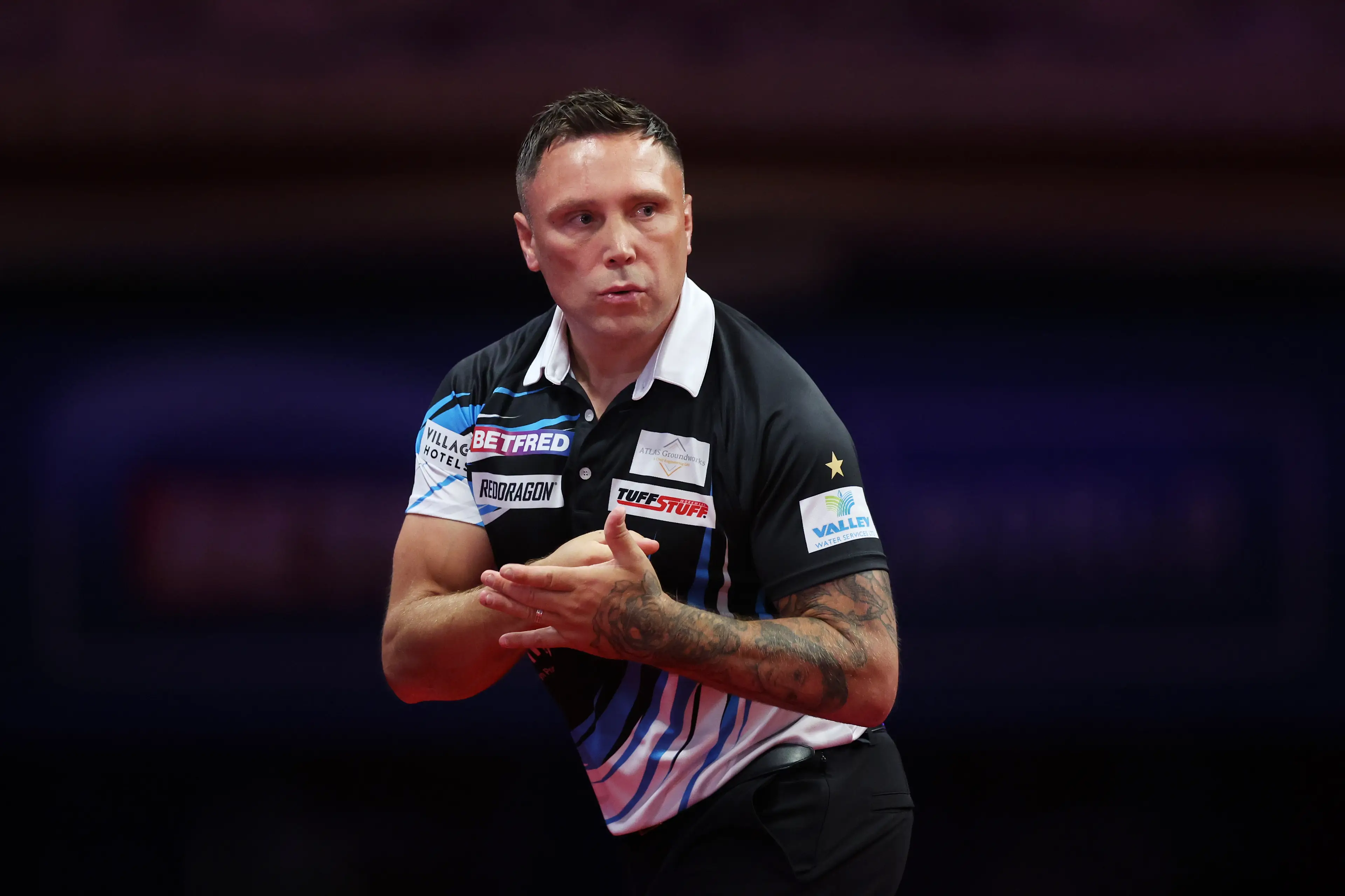 Price is one of the favourites for the World Darts Championship. Image: Getty