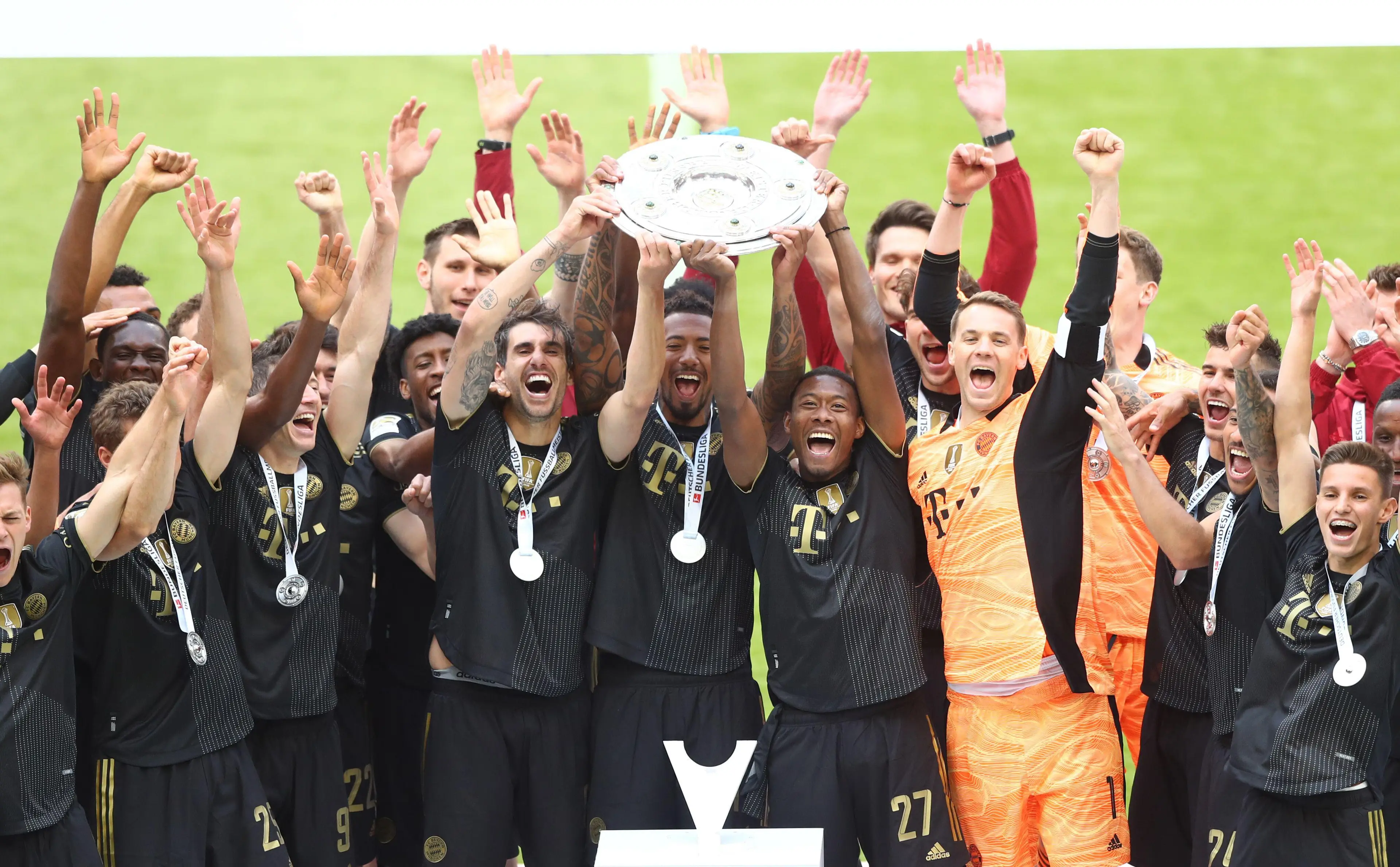 Bayern are on course to win the German title for the 10th successive season (Image: PA)