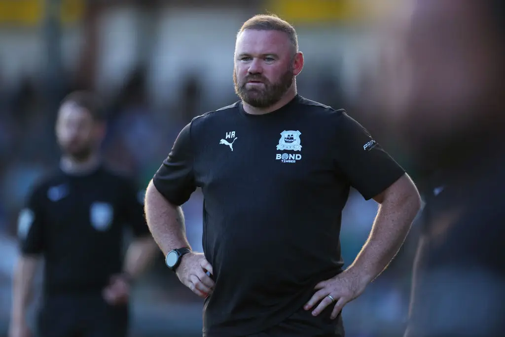 Wayne Rooney was sacked by Plymouth Argyle in December 2024. (Image: Getty)