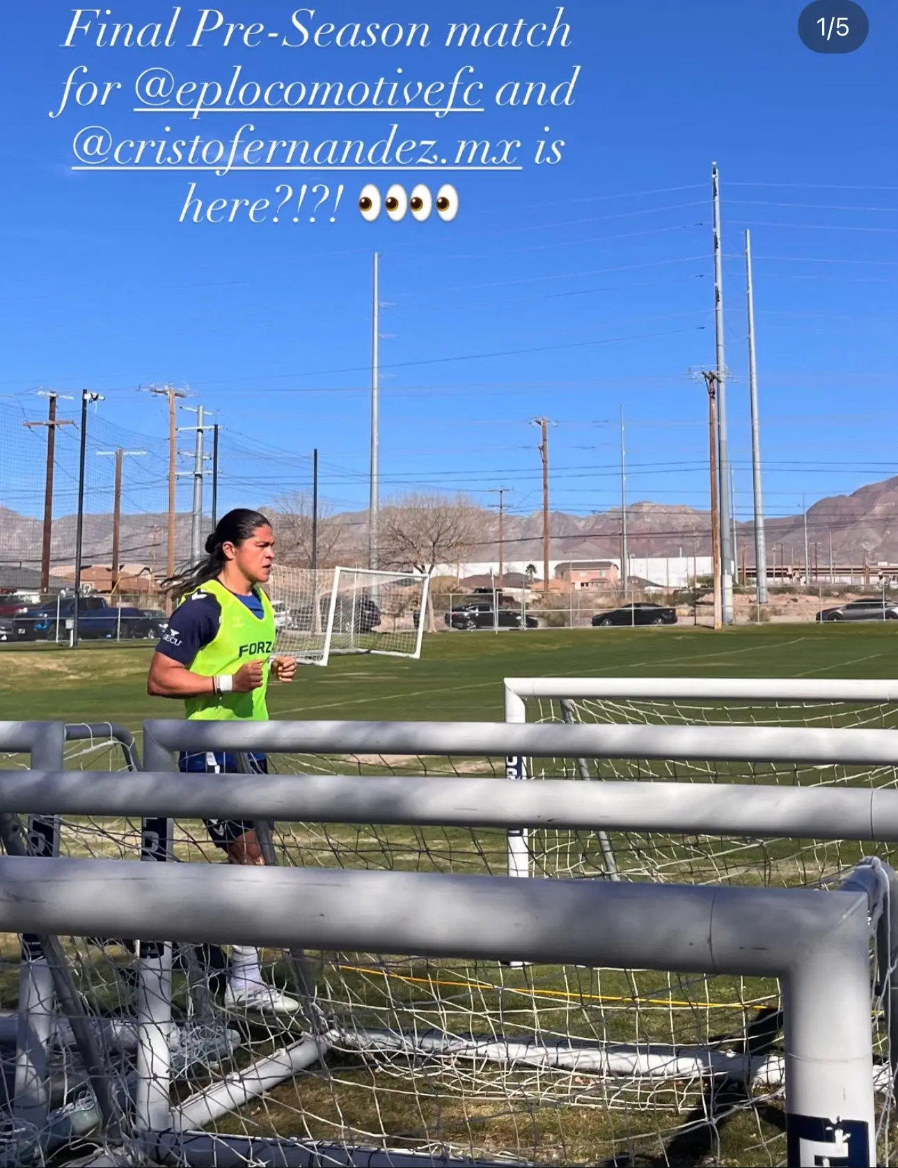 Cristo Fernandez is close to joining USL Championship side El Paso Locomotive FC, according to reports. Image credit: X/@JT7s_