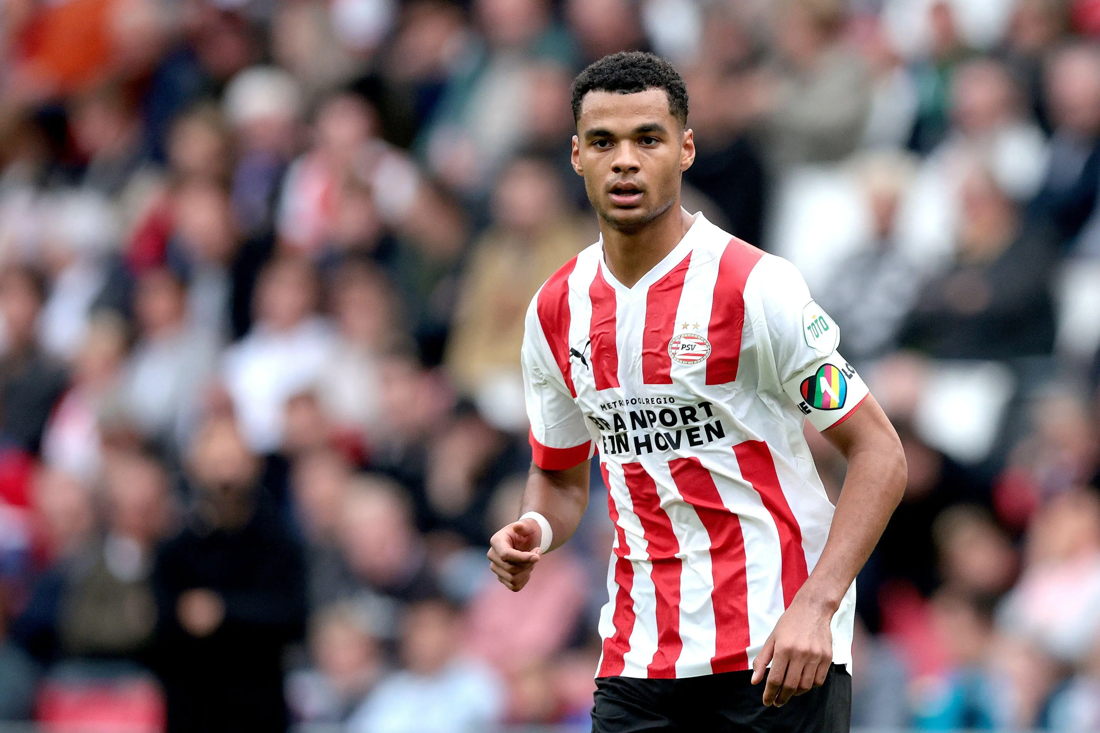 Cody Gakpo in action for PSV (