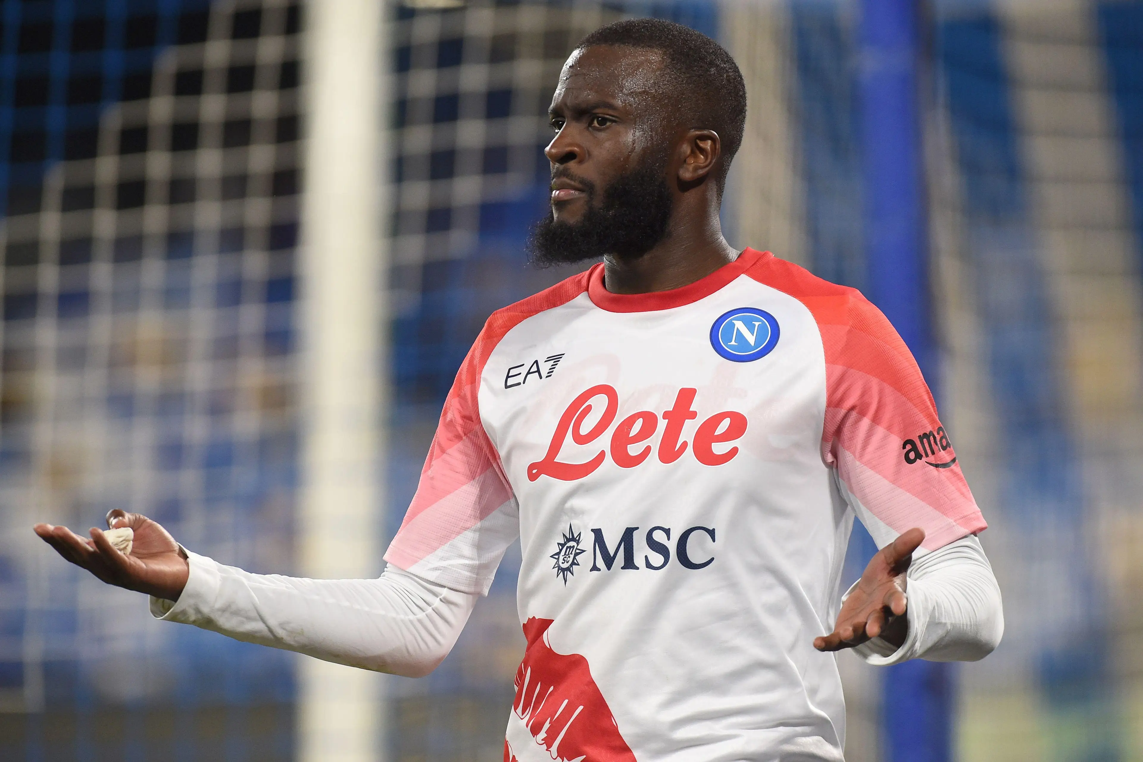 Ndombele was on loan at Napoli last season. (Image
