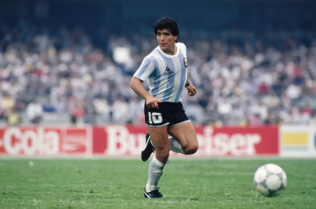 Jesus believes that Maradona is the greatest of all time. (Image: Getty)