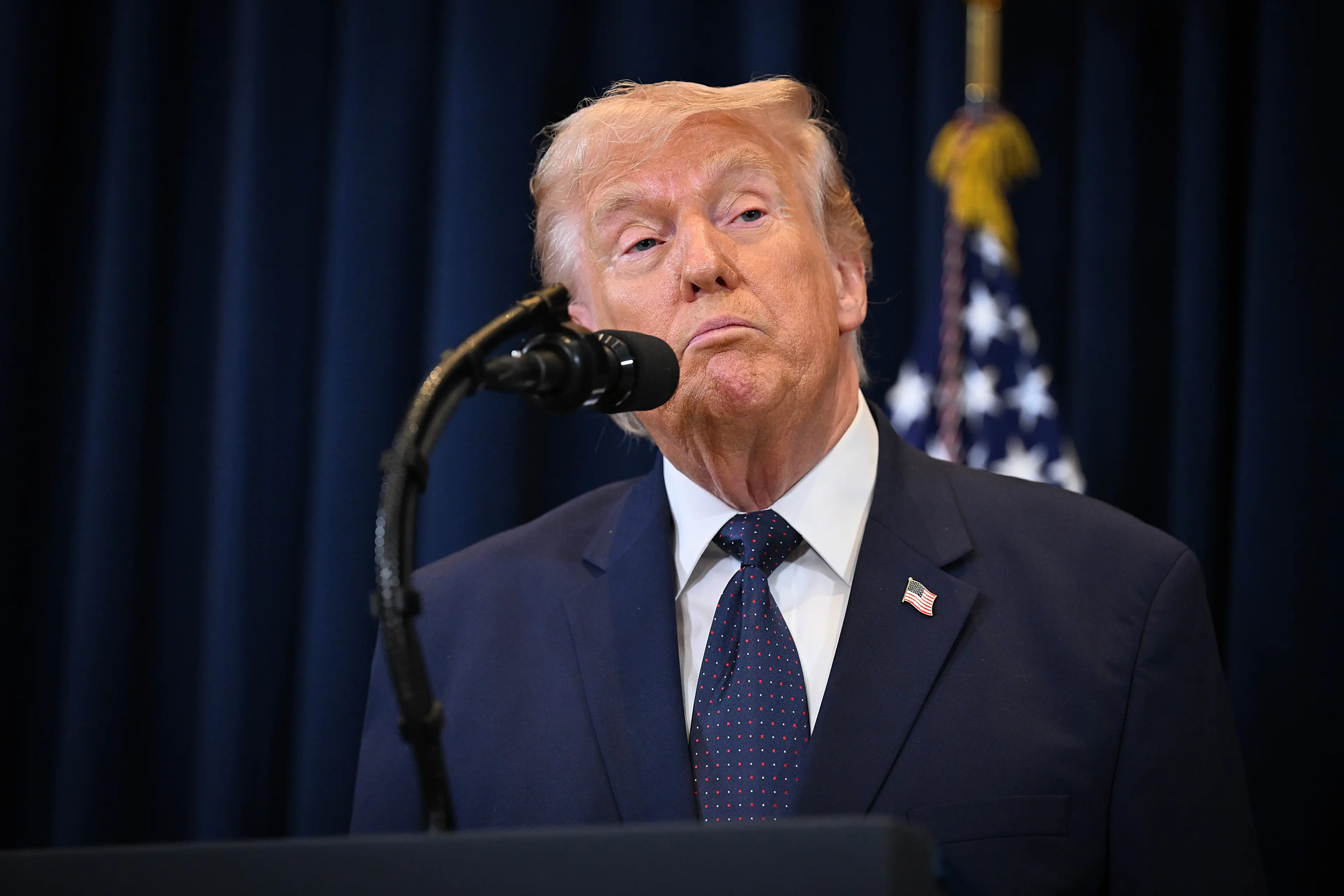 Donald Trump pictured (Image: Getty)