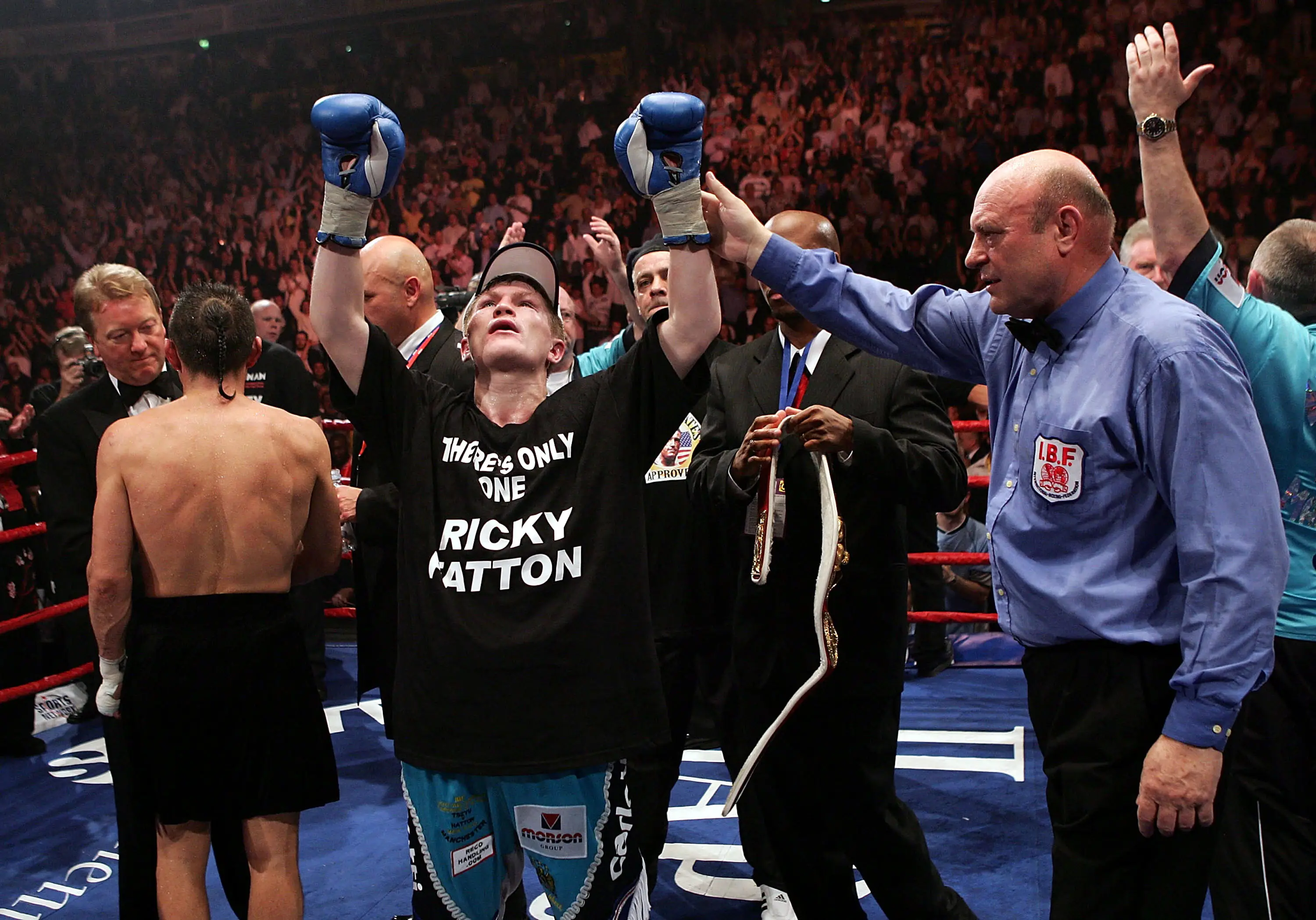 Ricky Hatton beat Kostya Tszyu in one of his crowning nights of his professional boxing career. Image: Getty 