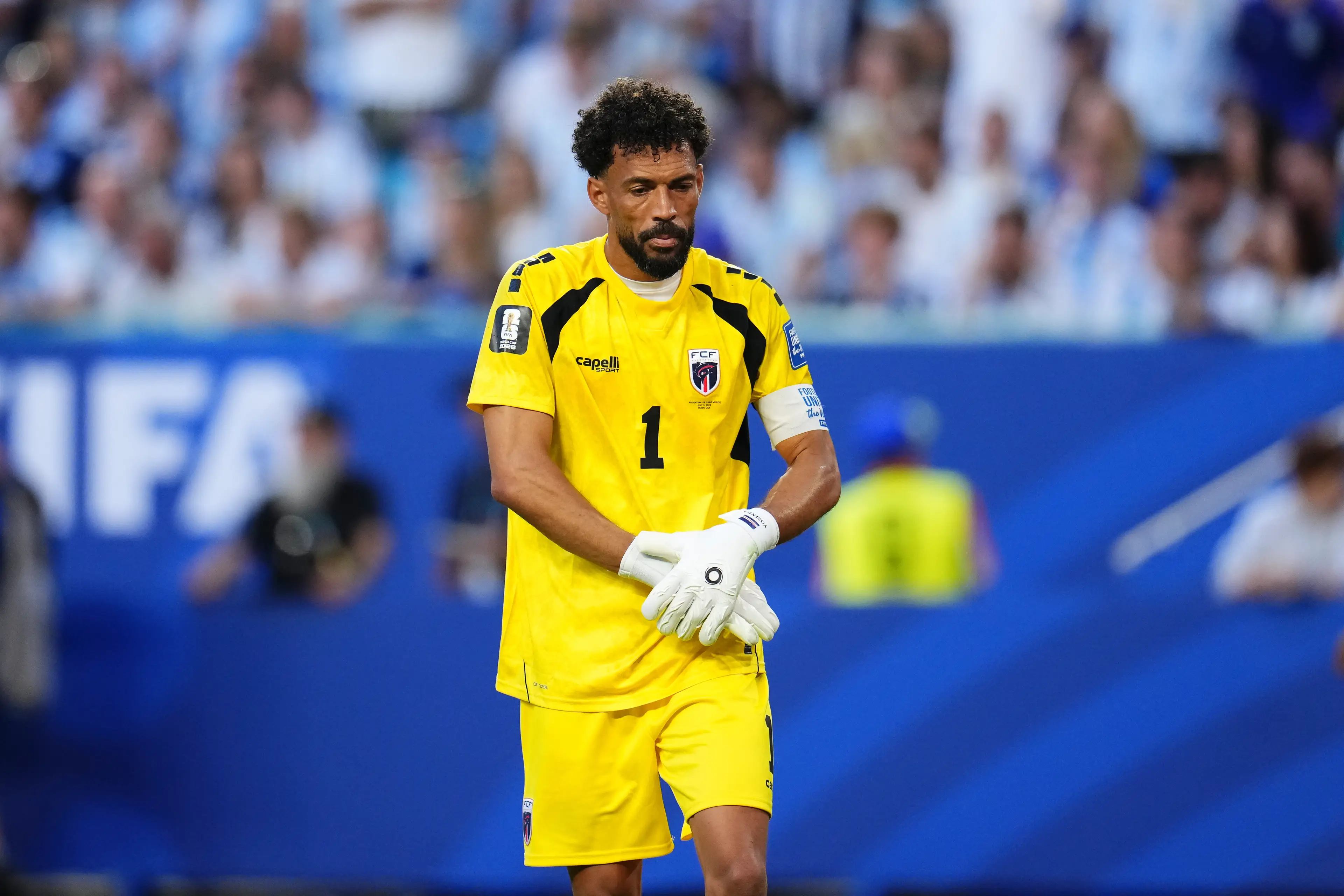 Vozinha became an overnight sensation at the World Cup. Image credit: Getty