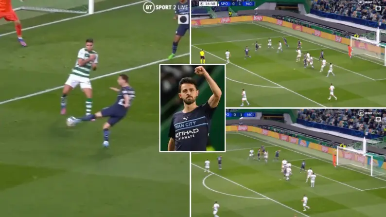 Bernardo Silva Hits Stunning Strike To Put Manchester City In Control Against Sporting