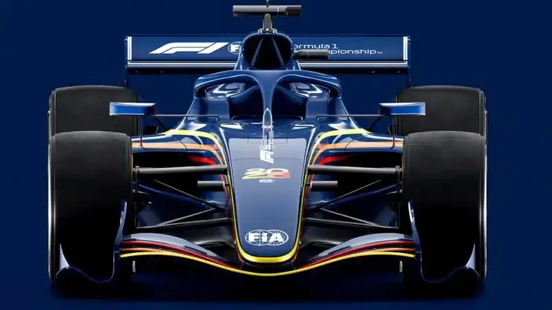 The 2026 F1 car (credit: FIA)