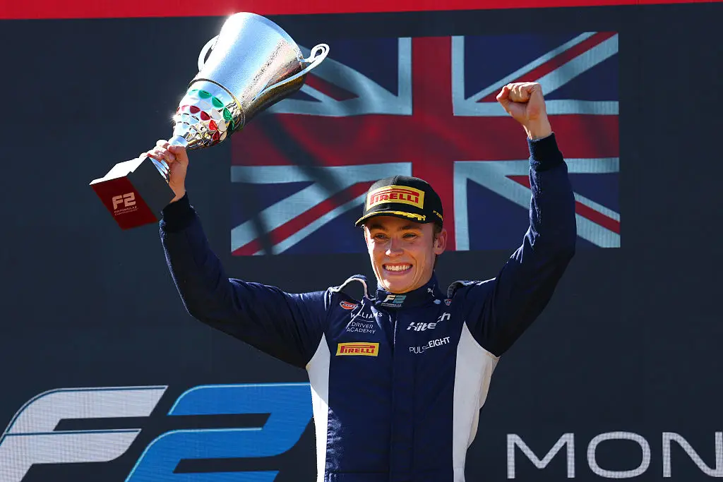Luke Browning is Williams' reserve driver for the 2026 season. (Image: Clive Rose/Getty Images)