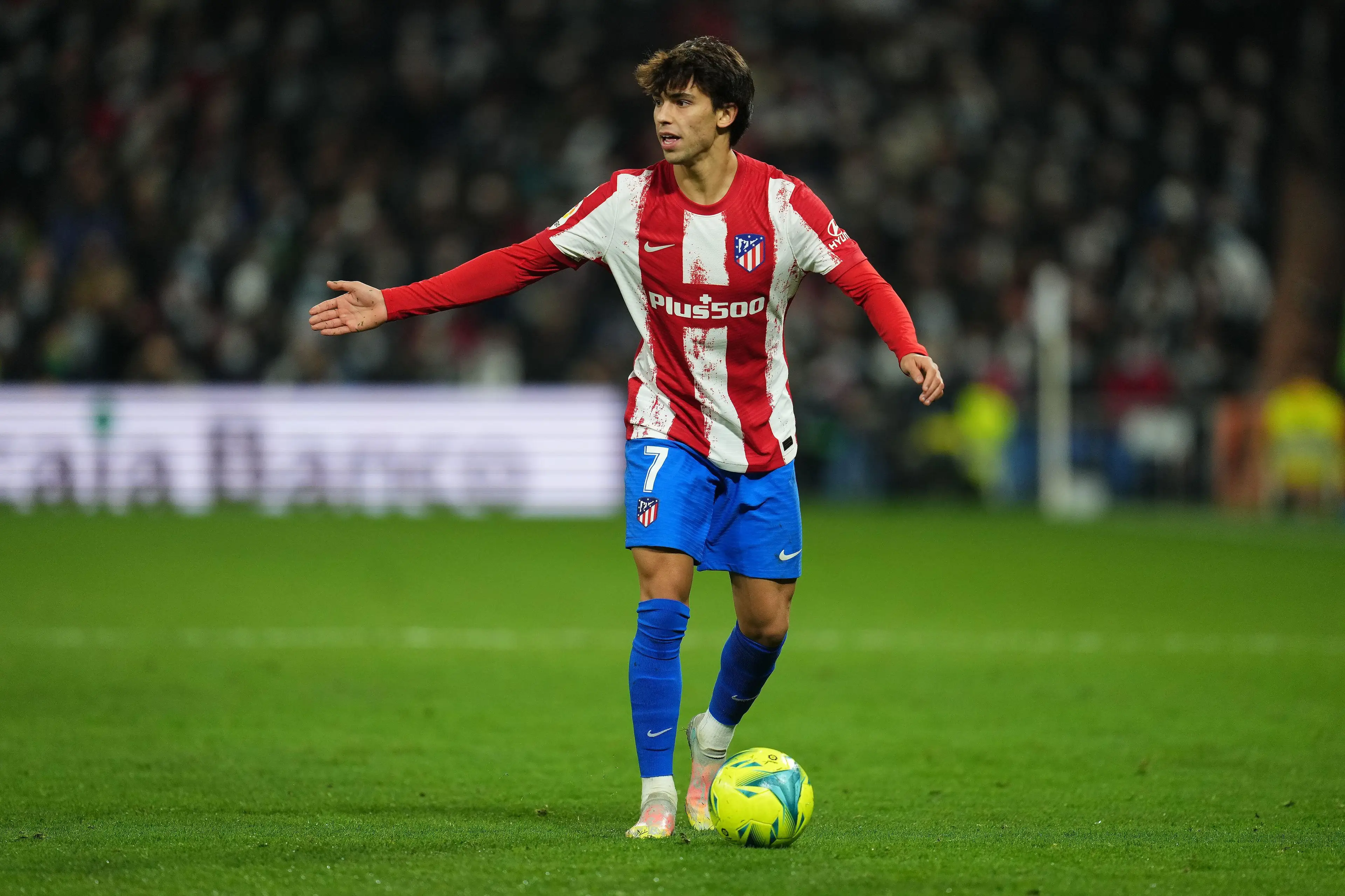 Joao Felix in action at the Wanda Metropolitano (Image: Alamy)