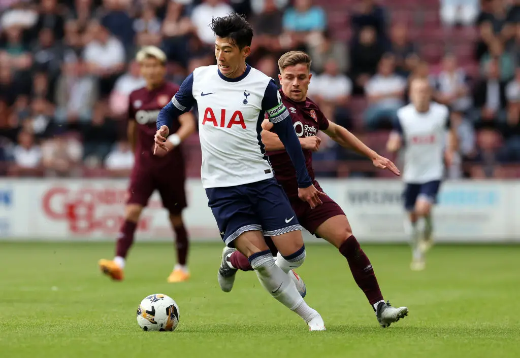 Spurs have already faced Scottish Premiership side Hearts in a pre-season friendly this summer -