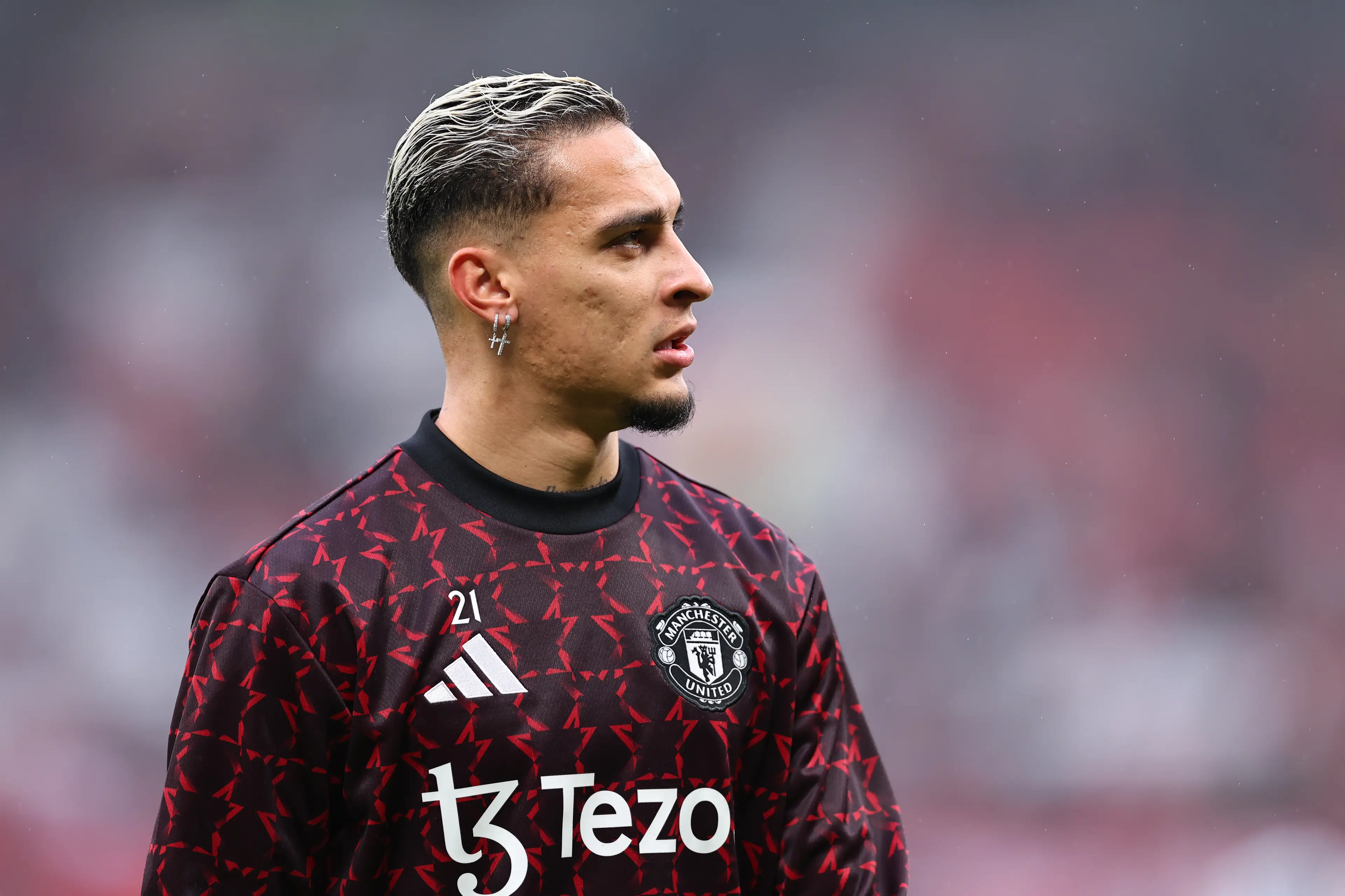 Manchester United star Antony has fallen out of favour at Old Trafford. Image: Getty