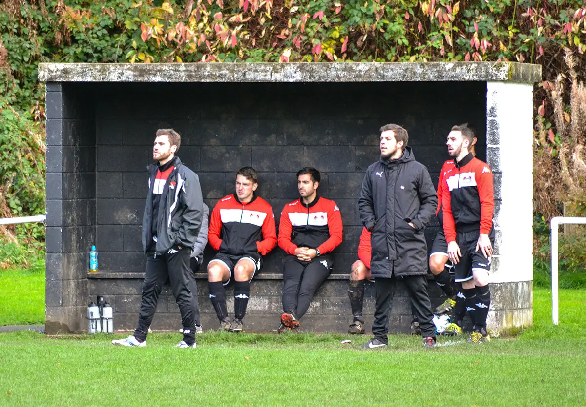 The Broad brothers were surprised when two players turned up at their first training session, but they were determined to succeed.  
