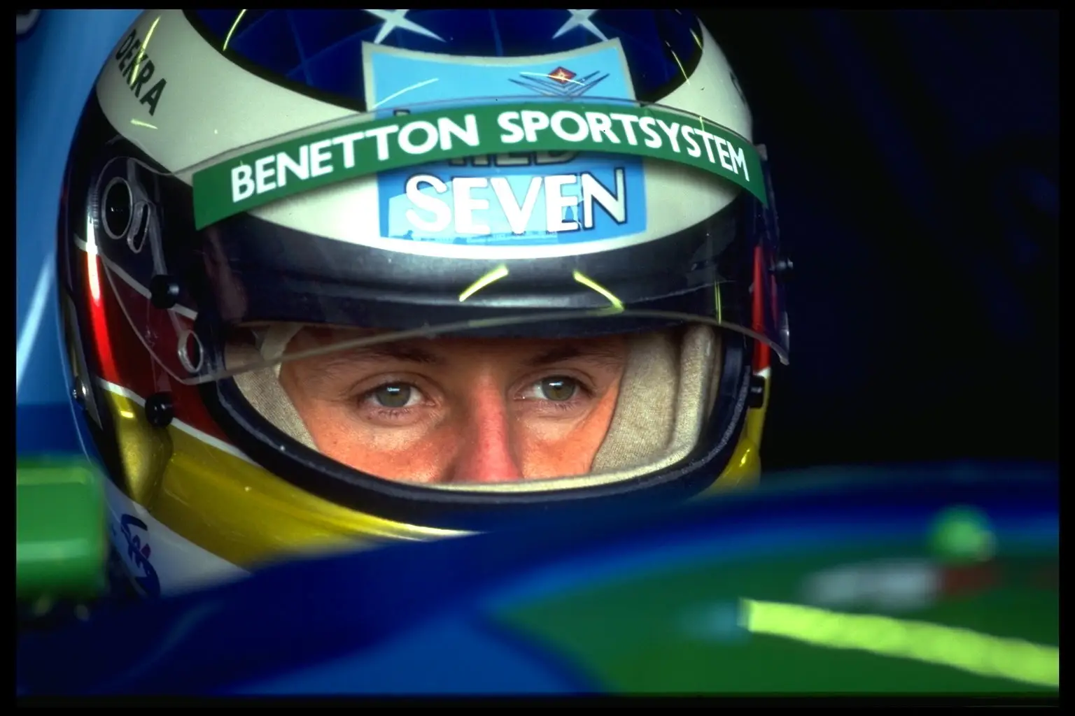 Schumacher still won the title... just (Pierre Perrin/Sygma via Getty Images)